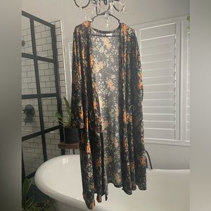 Luluroe Sarah Duster Cardigan Size XL